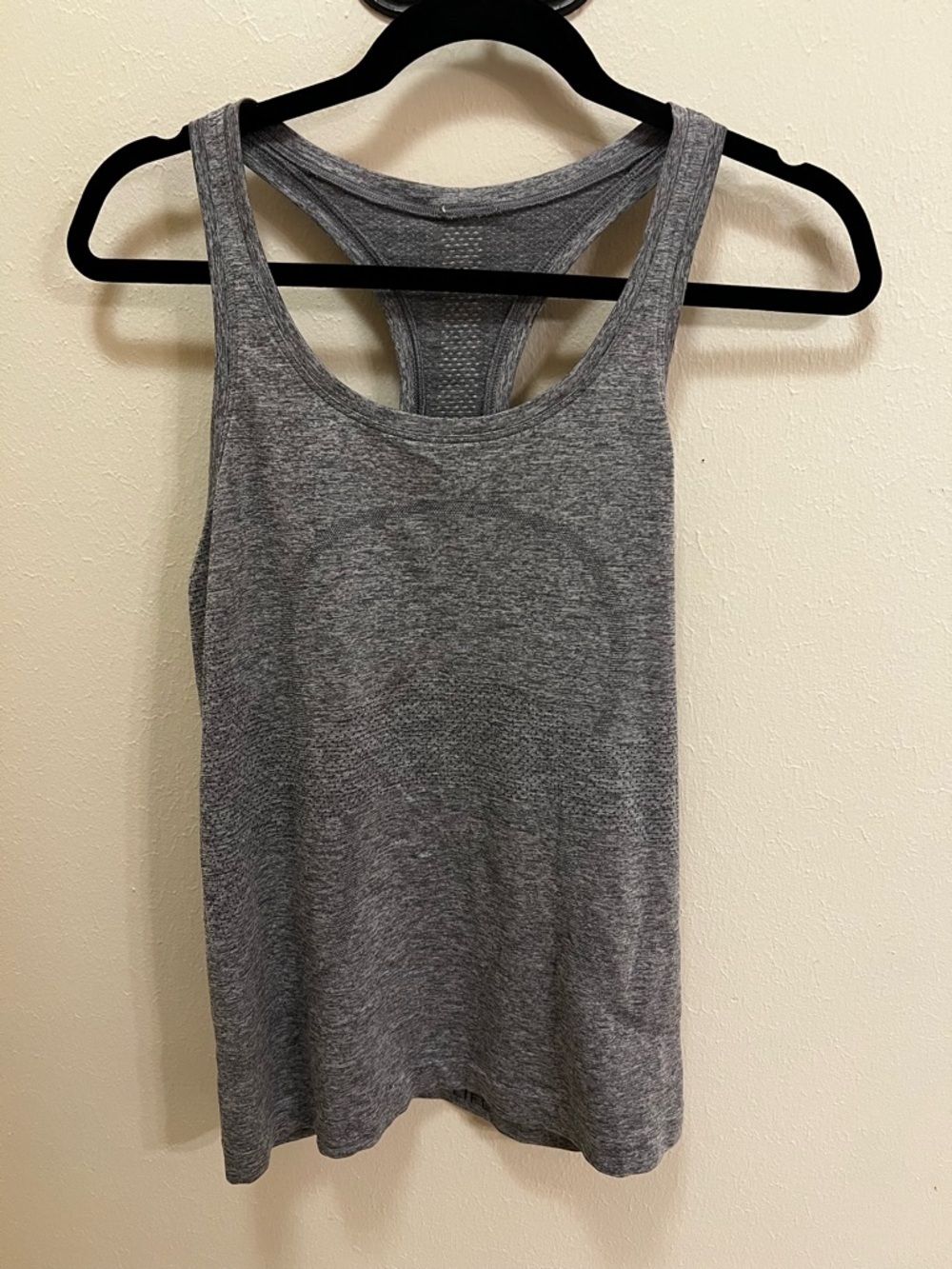 lululemon athletica Gray Racerback Tank Top - Picture 1 of 5